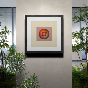 Harmonious Hues: Minimalist Gradient Poster