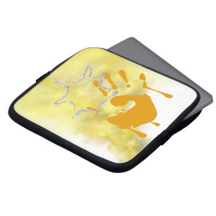 Harmonious lines, laptop sleeve
