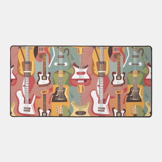 Harmonious world of music  desk mat (Front)