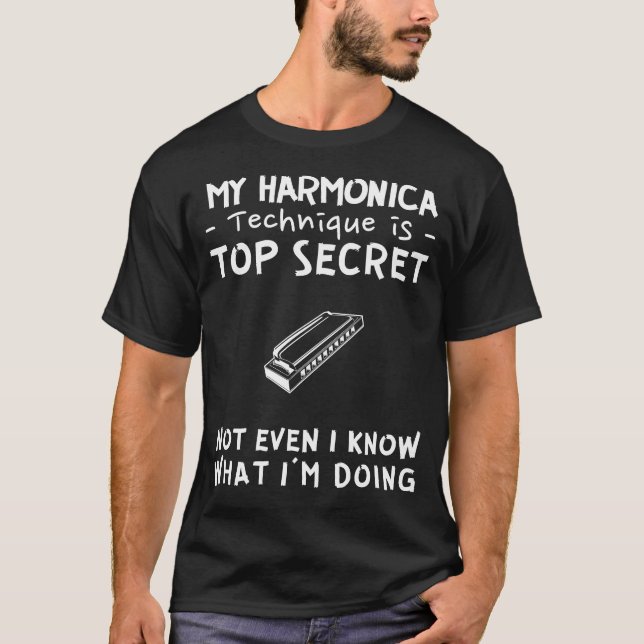 Harmonise the Mystery of My Harmonica Skills  Top (Front)