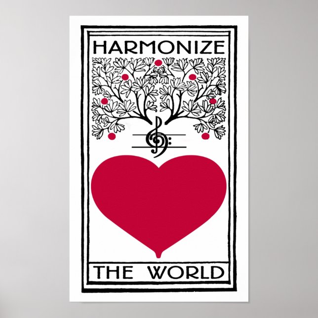 Harmonise The World Poster (Front)