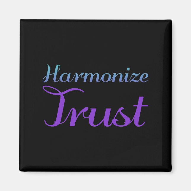 Harmonise Trust Prevention Design Magnet (Front)