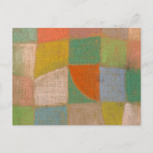 Harmonised Region, 1938 by Paul Klee Postcard