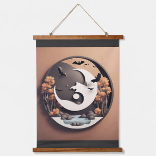 Harmonising Halloween: Zen-Style Delights Hanging Tapestry