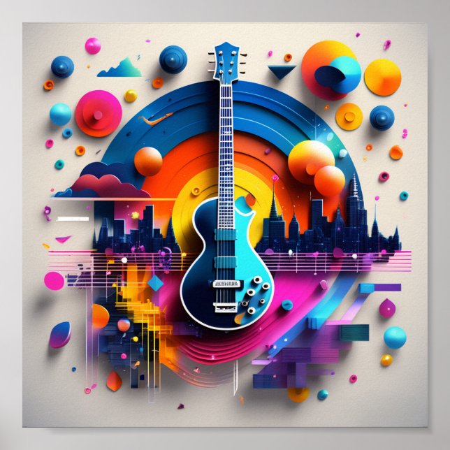 HarmoniSonic Fusion: A Visual Ode to the Beat and  Poster (Front)