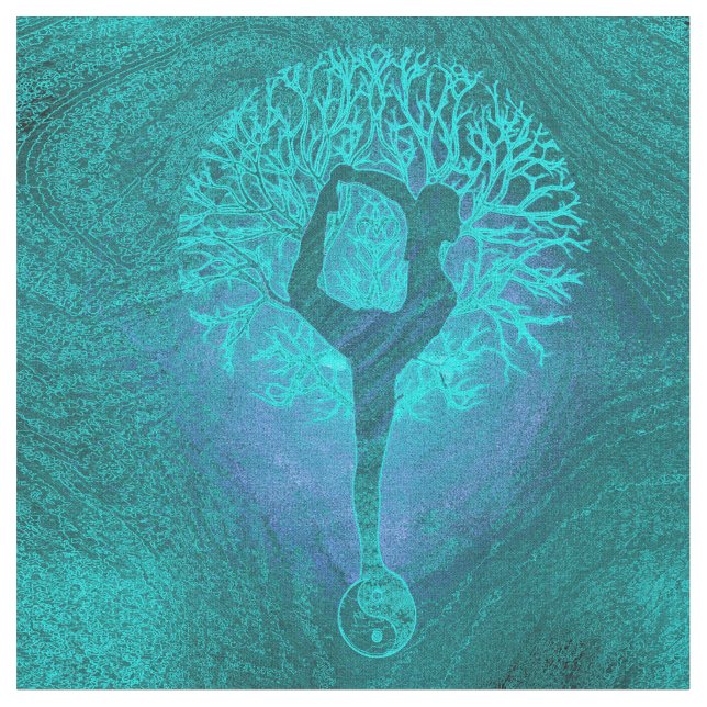 Harmony and Balance Fabric (Close Up)