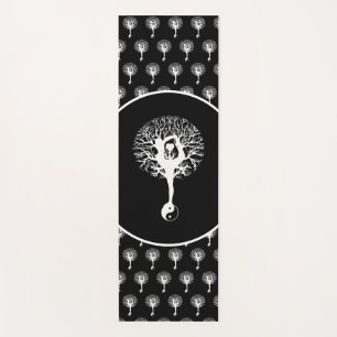 Harmony & Balance Yin Yang Tree of Life Yoga Mat