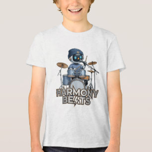 Harmony Beats – Zedoura Drummer Tri-Blend Shirt