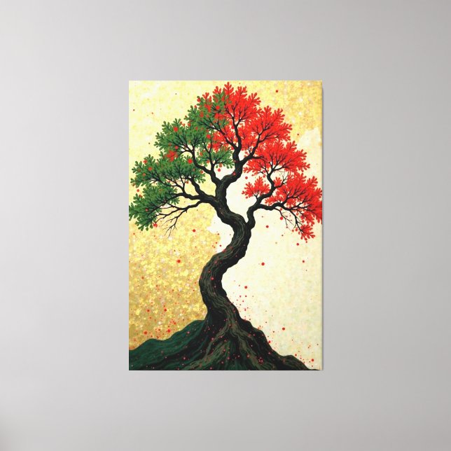 Harmony Blossom Canvas Print (Front)