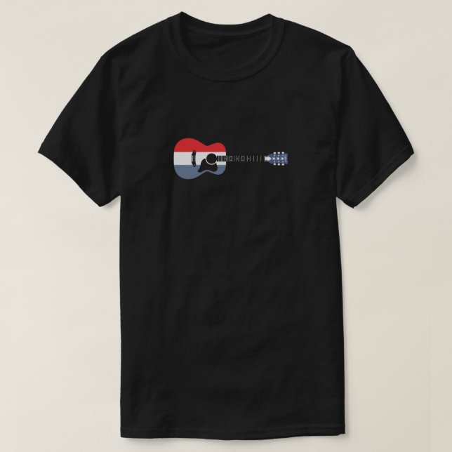 Harmony Buck Owens American Guitar  T-Shirt (Design Front)