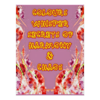 harmony chaos poster