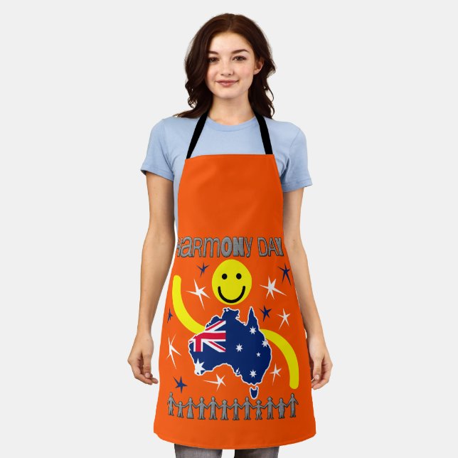 Harmony Day Australia  Apron (Worn)
