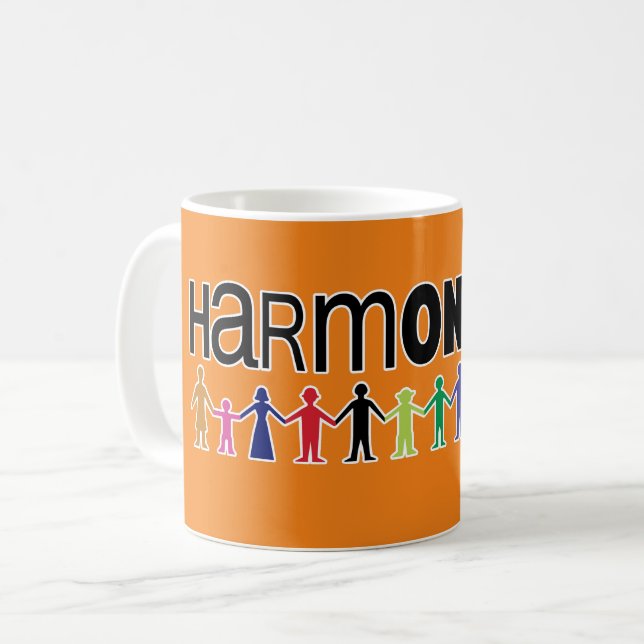 Harmony Day Australia  Coffee Mug (Front Left)