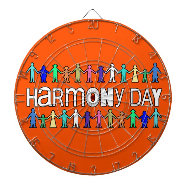 Harmony Day Australia  Dartboard (Front)