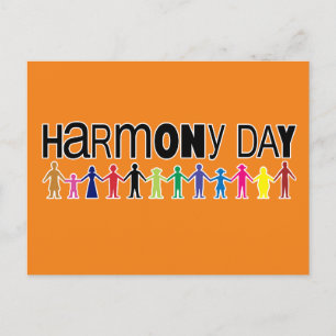 Harmony day, Australia Postcard