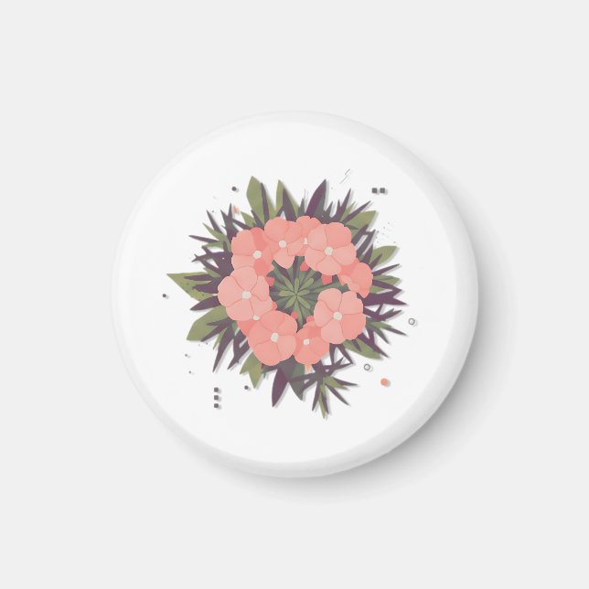 harmony flower magnet (Front)