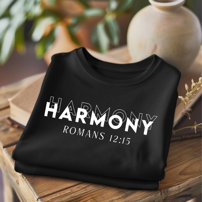 Harmony for Men and Women Christian T-Shirt (Creator Uploaded)