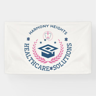 Harmony Heights Healthcare Solutions Company Logo Banner