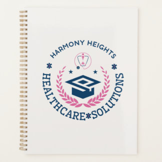 Harmony Heights Healthcare Solutions Company Logo Planner