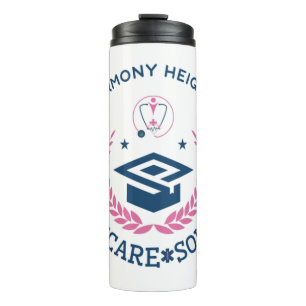 Harmony Heights Healthcare Solutions Company Logo Thermal Tumbler