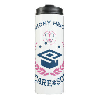 Harmony Heights Healthcare Solutions Company Logo Thermal Tumbler
