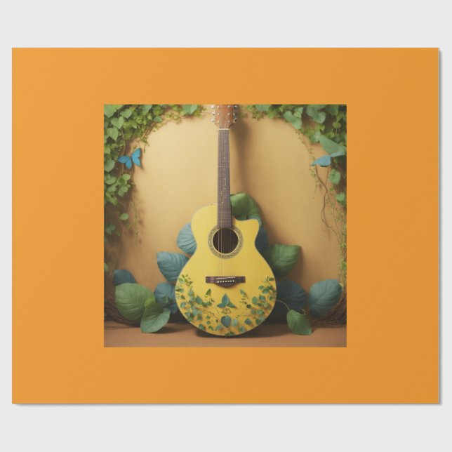 Harmony in Bloom Wrapping Paper (Flat)