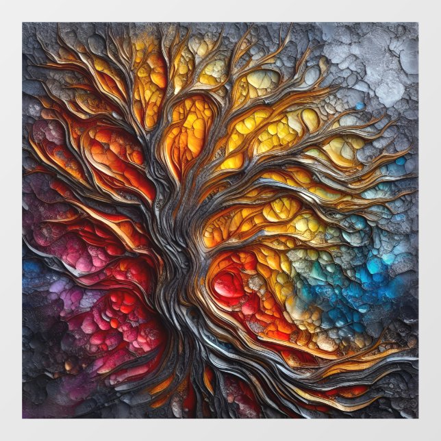 Harmony in Decay Window Cling (Sheet)