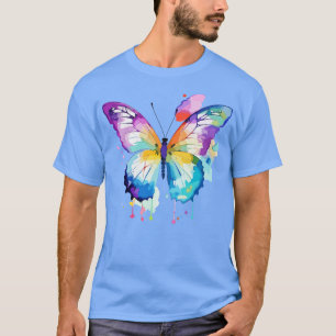 Harmony in Flight A Kaleidoscope of Colours and Fl T-Shirt