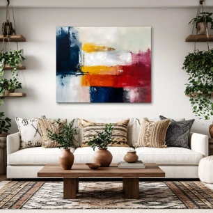 Harmony in Fragments Canvas Print