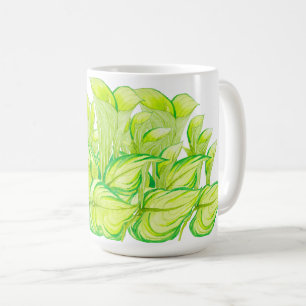 'Harmony in Green' on a Classic Mug