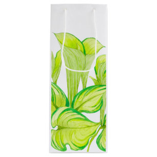 'Harmony in Green' on a Gift Bag