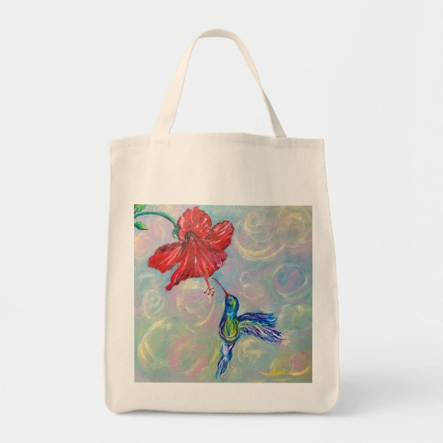 "Harmony in Motion" Jumbo Tote Bag (Front)