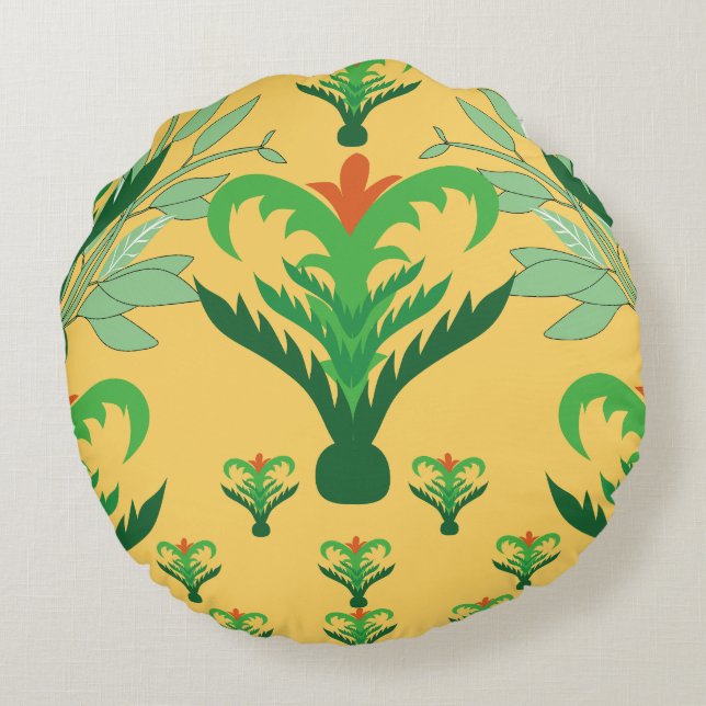 Harmony Line Pattern Decorative Throw Pillow – Bal (Back)