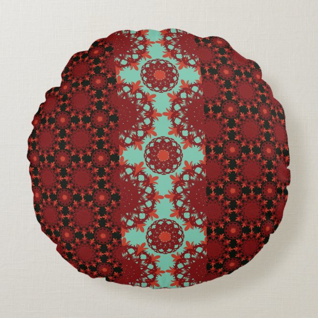 Harmony Line Pattern Decorative Throw Pillow – Bal (Front)