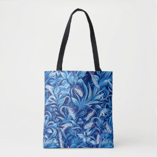 Harmony of Green Grains and Plants Tote Bag