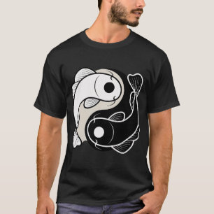Harmony of Koi Yin Yang T-Shirt