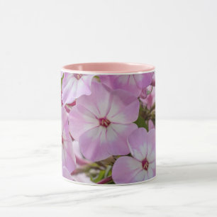 Harmony of Spring: Pink Phlox Botanical Print Mug