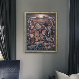 Harmony of the Animal Kingdom  Poster