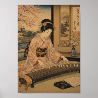 Harmony of the Koto Poster