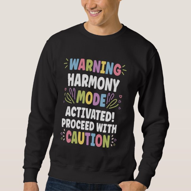 HARMONY Personalised Name Funny Cute Custom HARMON Sweatshirt (Front)