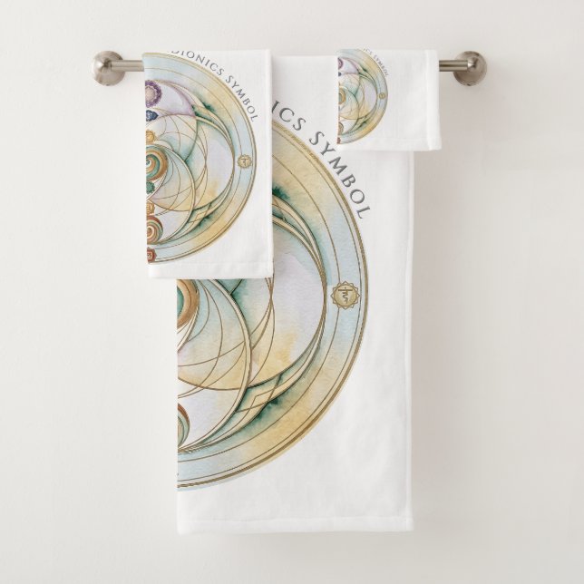 Harmony Radionics Ritual Candle Bath Towel Set (Insitu)