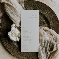 HARMONY Sage Green Place Card Menu