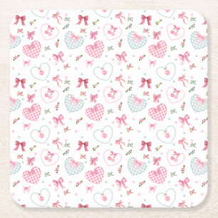 Harmony square paper coaster