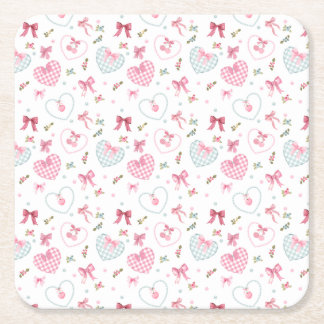 Harmony  square paper coaster