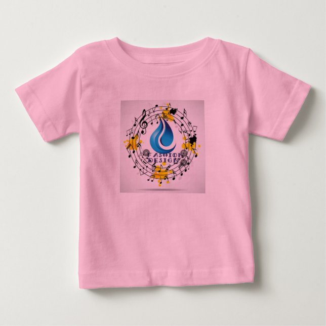 Harmony Threads: Melodic Notes Tee (Front)