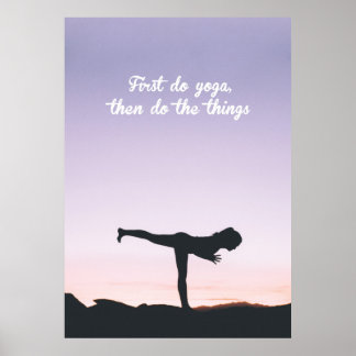 Harmony Through Movement Poster