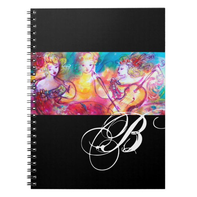 HARMONY TRIO SPRING CONCERT MONOGRAM NOTEBOOK (Front)