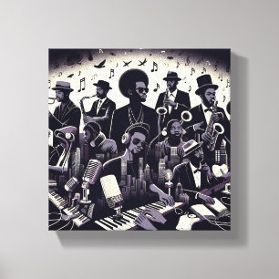 "Harmony Unveiled" Wall Canvas Print