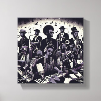 "Harmony Unveiled" Wall Canvas Print