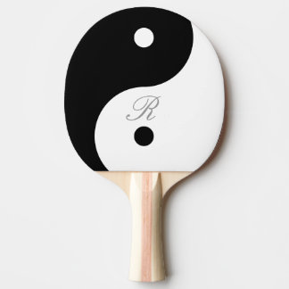 Harmony Yin Yang Monogram Ping Pong Bat Paddle